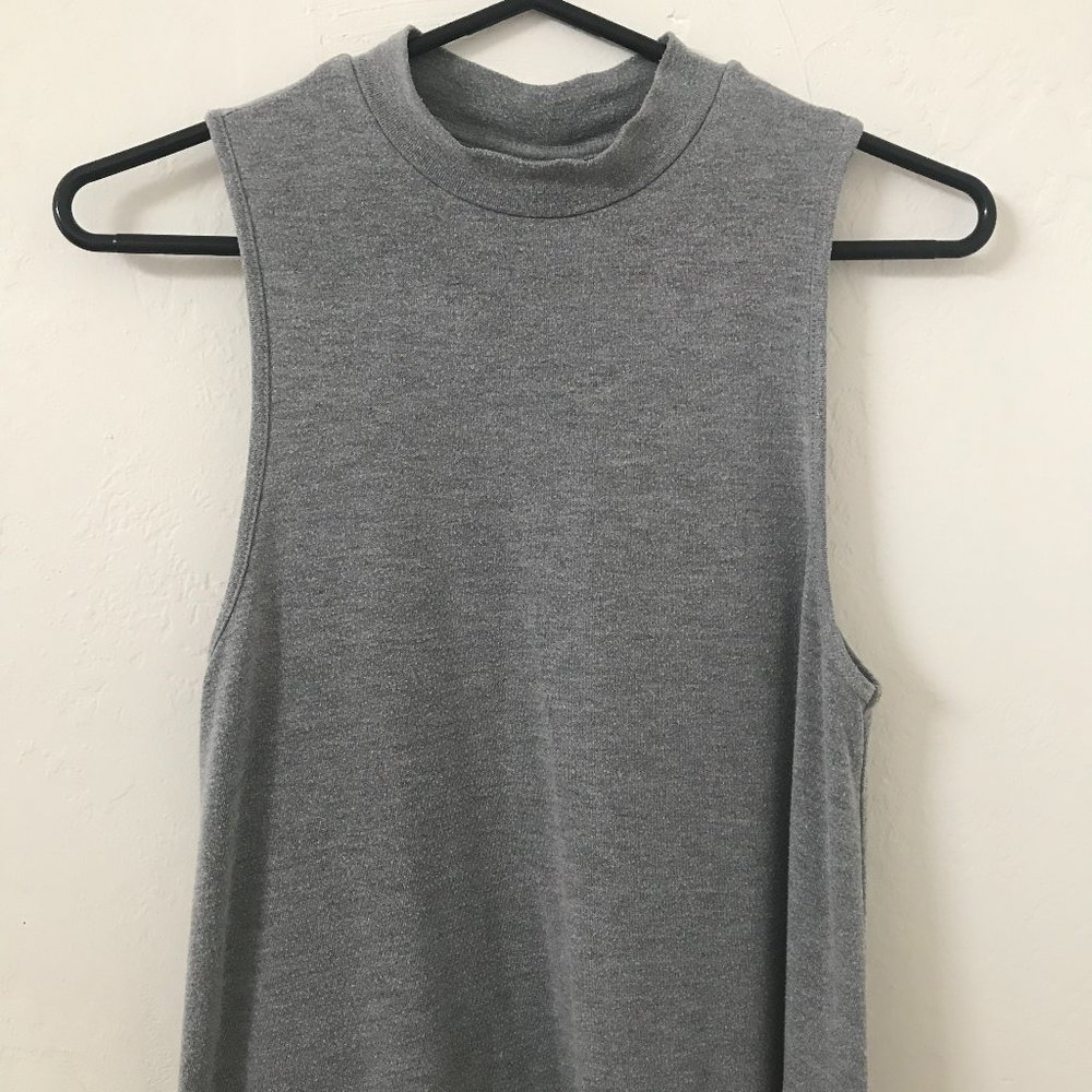 Topshop gray dress